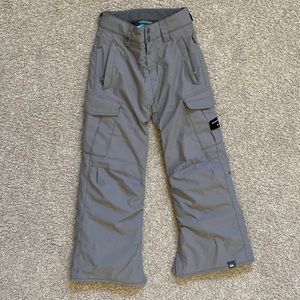 Quicksilver ski/snowboard pants kids 10/M